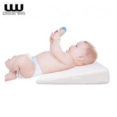 Factory Price Newborn Baby Memory Foam Bed Wedge Pillow With Removable and Washable Cover