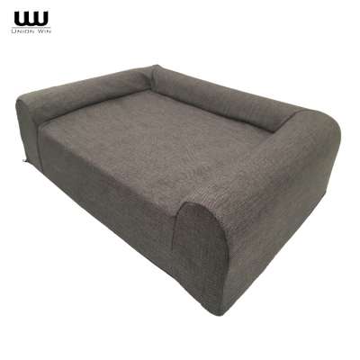 Sofa-Style Memory Foam Top Pet Bed