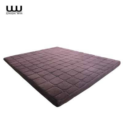 Jacquard Velour Fabric Memory Foam Mattress Topper